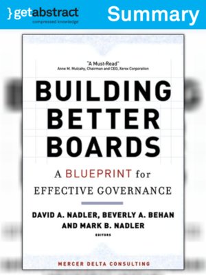 cover image of Building Better Boards (Summary)